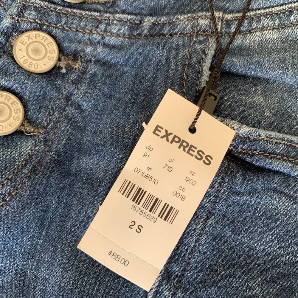 Express Super High Rise Stretch Jegging - Picture 2 of 4